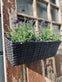 Altankasse i sort flet - 40 cm - VIAMAJA.DK