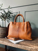 Arbeidsveske cognac
