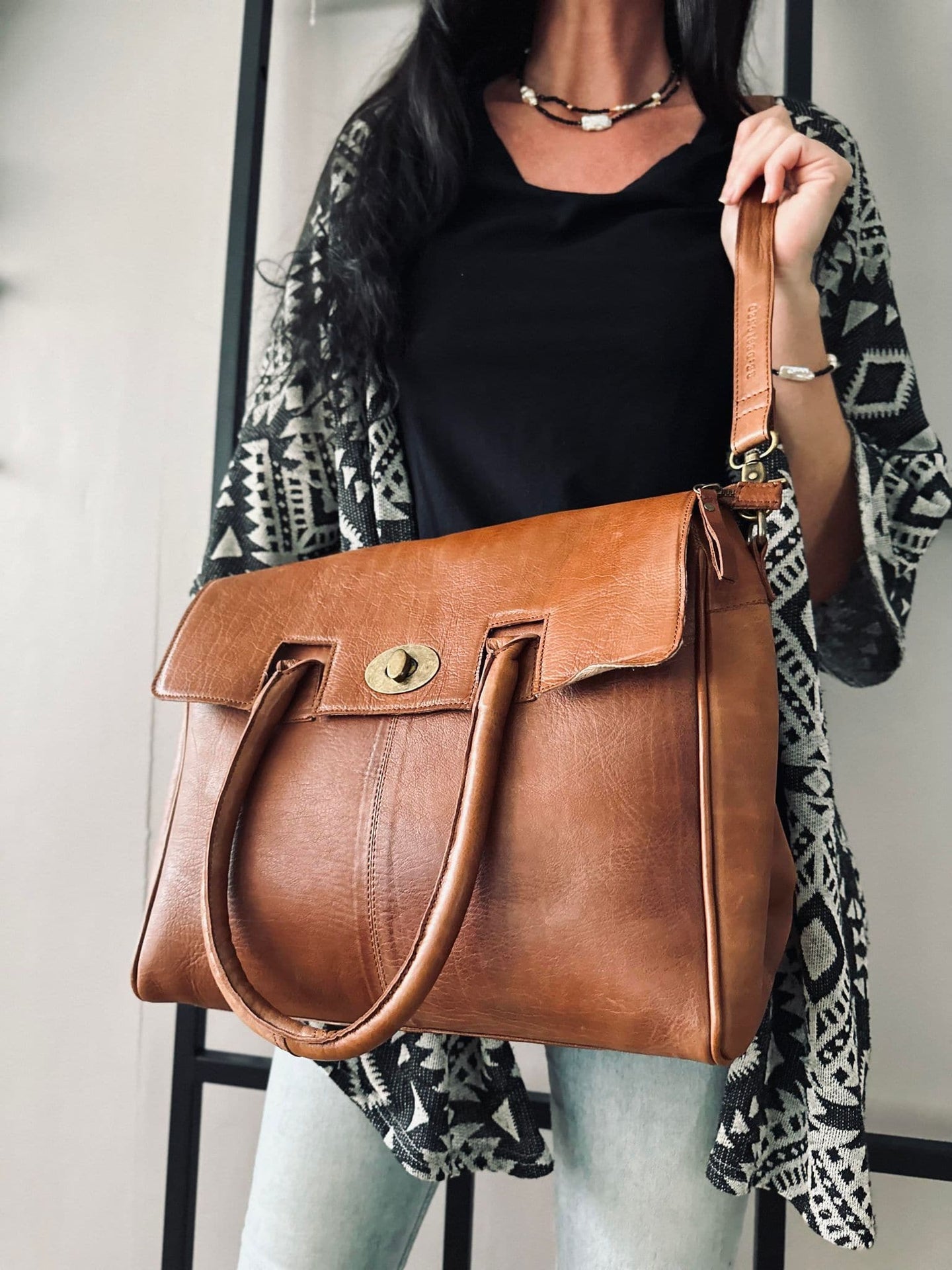 Arbejdstaske - LUX Walnut - VIAMAJA.DK