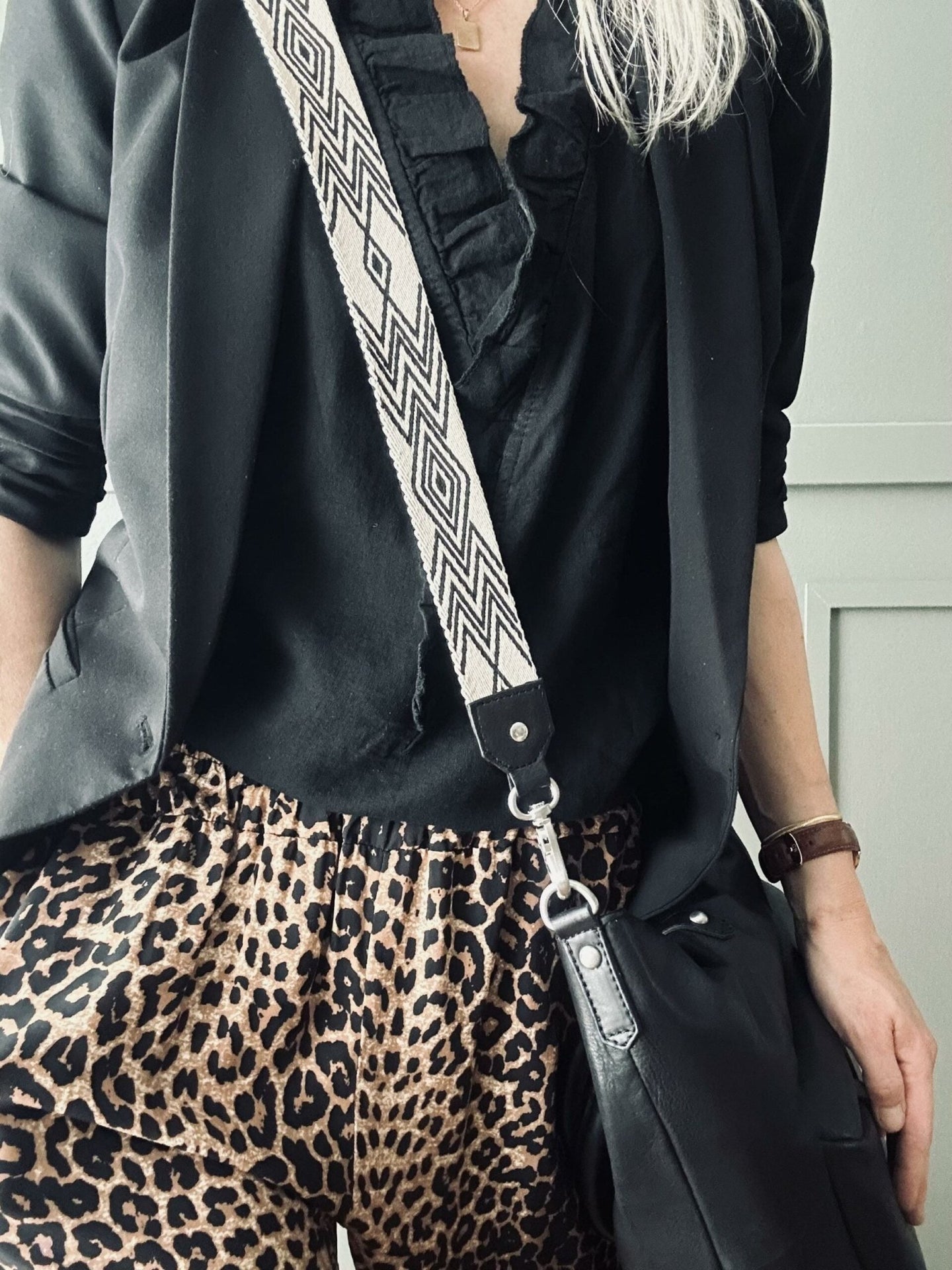 Arbejdstaske / Shopper – Black Lisa - VIAMAJA.DK