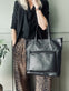 Arbejdstaske / Shopper – Black Lisa - VIAMAJA.DK