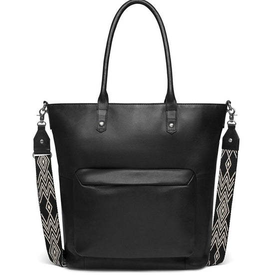 Arbejdstaske / Shopper – Black Lisa - VIAMAJA.DK