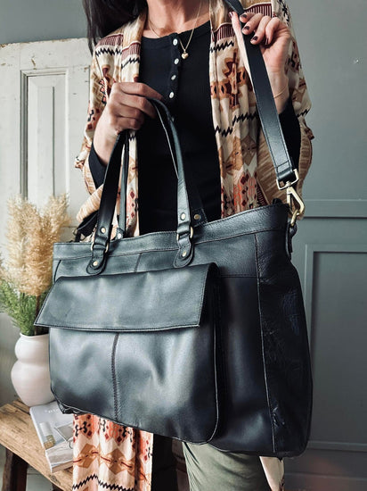 Arbejdstaske / Shopper JADA Black - VIAMAJA.DK