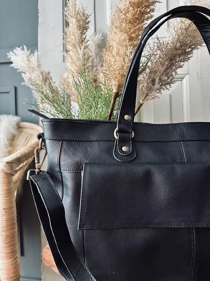 Arbejdstaske / Shopper JADA Black - VIAMAJA.DK