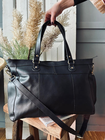 Arbejdstaske / Shopper JADA Black - VIAMAJA.DK