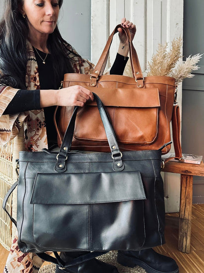Arbejdstaske / Shopper JADA Black - VIAMAJA.DK