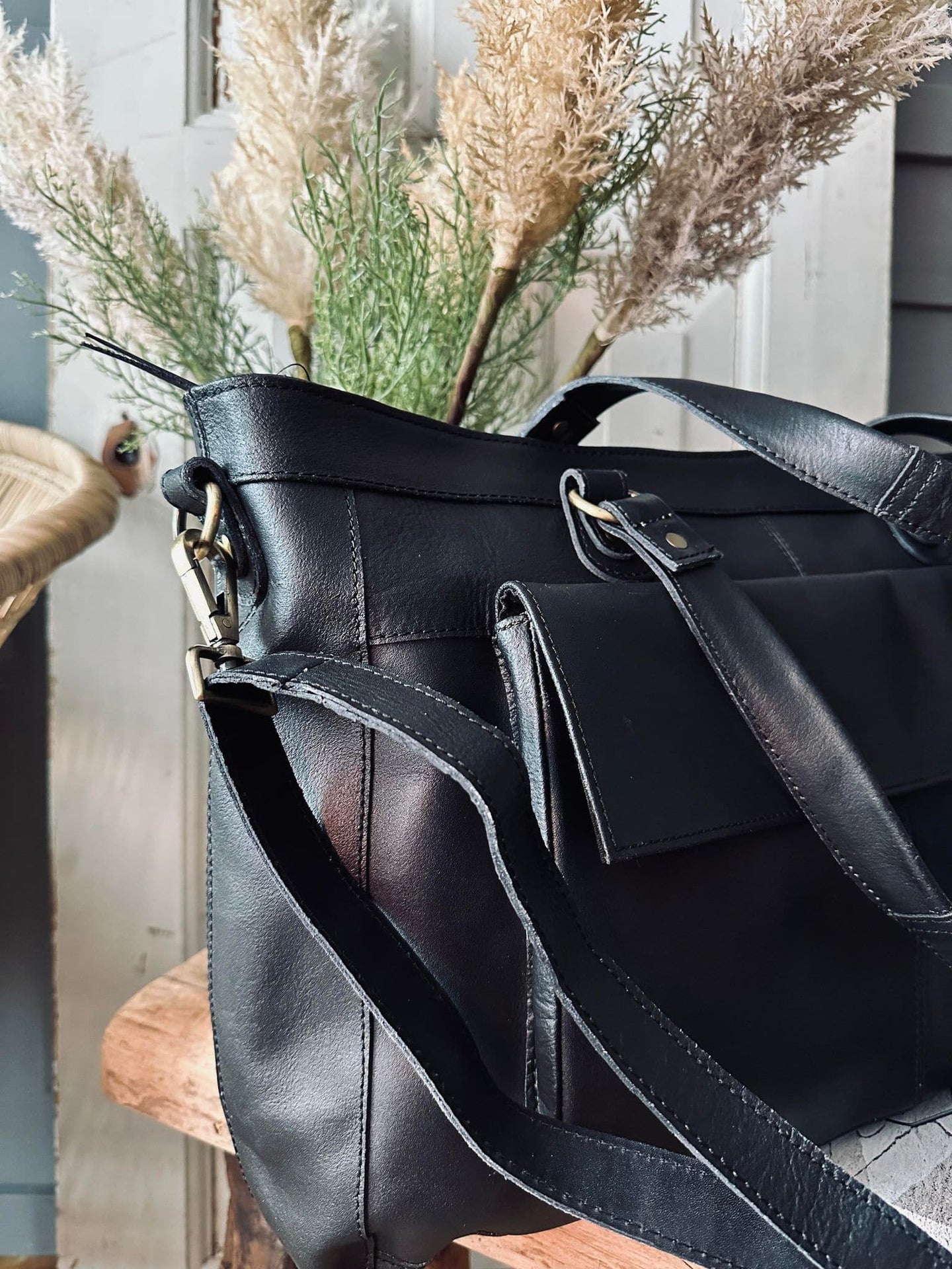 Arbejdstaske / Shopper JADA Black - VIAMAJA.DK