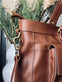 Arbejdstaske / Shopper JADA Cognac - VIAMAJA.DK