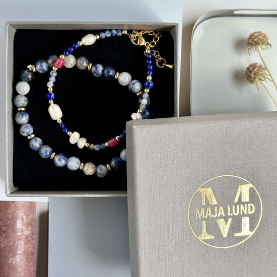 Armbånd Annika med ferskvandsperler - VIAMAJA.DK