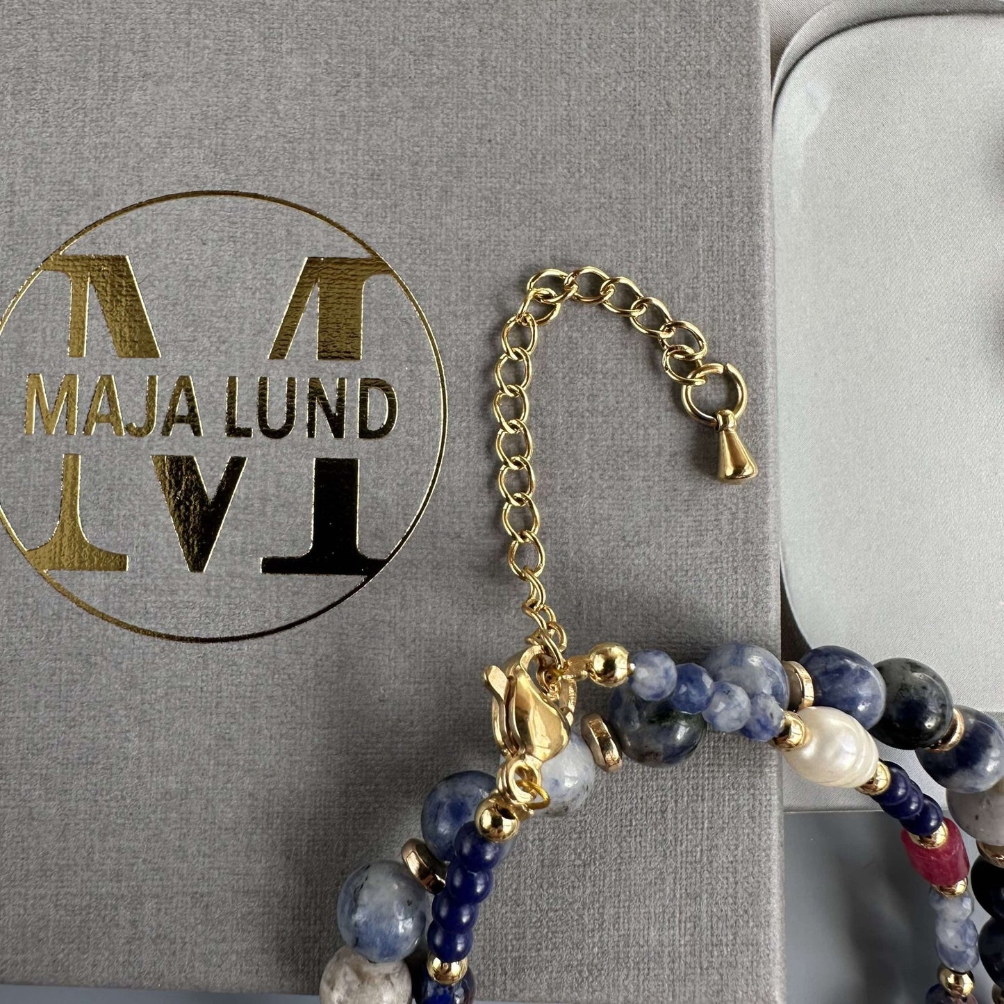 Armbånd Annika med ferskvandsperler - VIAMAJA.DK