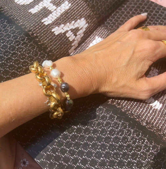 Armbånd Caroline forgyldt - VIAMAJA.DK