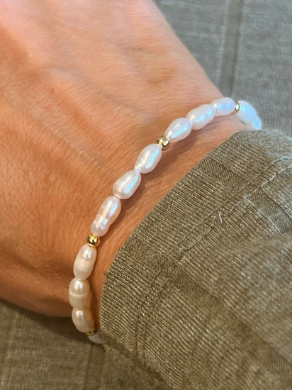 Armbånd Isla - Sæt af 2 armbånd 18K forgyldt - VIAMAJA.DK