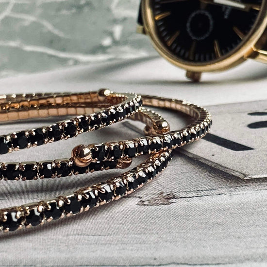 Armbånd Judith - Black - VIAMAJA.DK