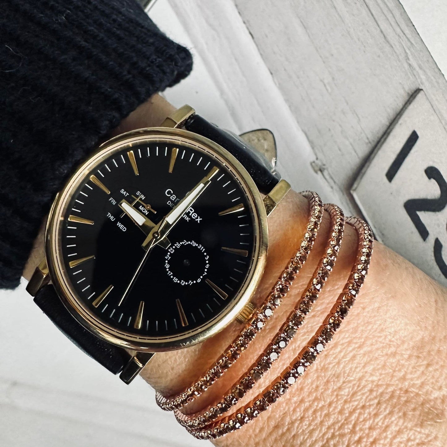 Armbånd Judith - Brown - VIAMAJA.DK