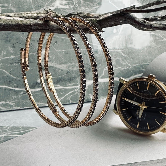 Armbånd Judith - Mørkgrå - VIAMAJA.DK
