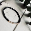 Armbånd Maja ONYX m. forgylt sterling sølv