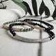 Armbånd Maja ONYX m. sterling silver - VIAMAJA.DK