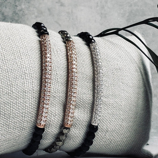 Armbånd Maja PYRIT m. forgyldt sterling silver - VIAMAJA.DK
