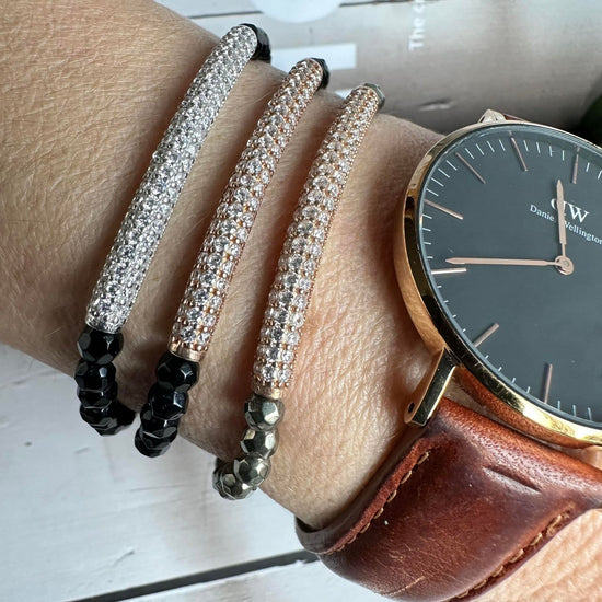 Armbånd Maja PYRIT m. forgyldt sterling silver - VIAMAJA.DK