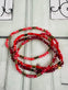Armbånd Merle – Red mix - VIAMAJA.DK