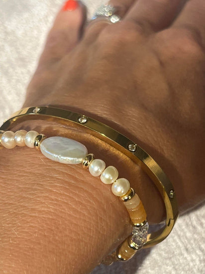 Armbånd Mindy 18K forgyldt - VIAMAJA.DK