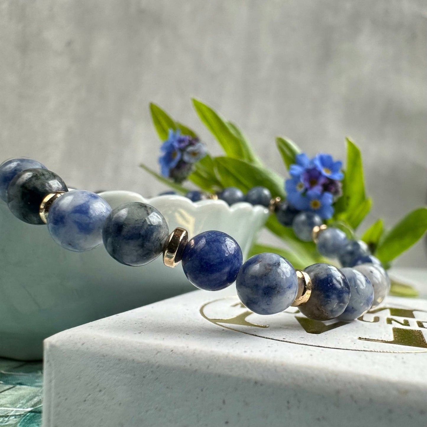 Armbånd Mollie Blue - VIAMAJA.DK