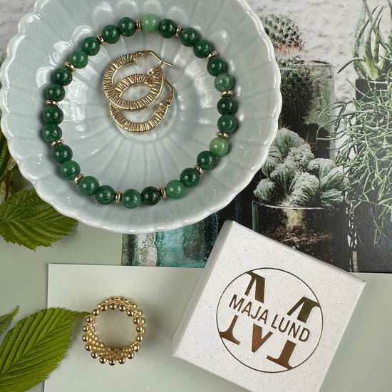 Armbånd Mollie Emerald - VIAMAJA.DK