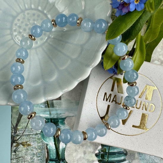Armbånd Mollie Soft blue - VIAMAJA.DK