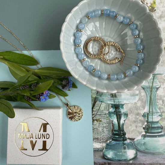 Armbånd Mollie Soft blue - VIAMAJA.DK