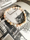 Armbånd Nadia m. 5mm ferskvandsperler – Beige mix - VIAMAJA.DK