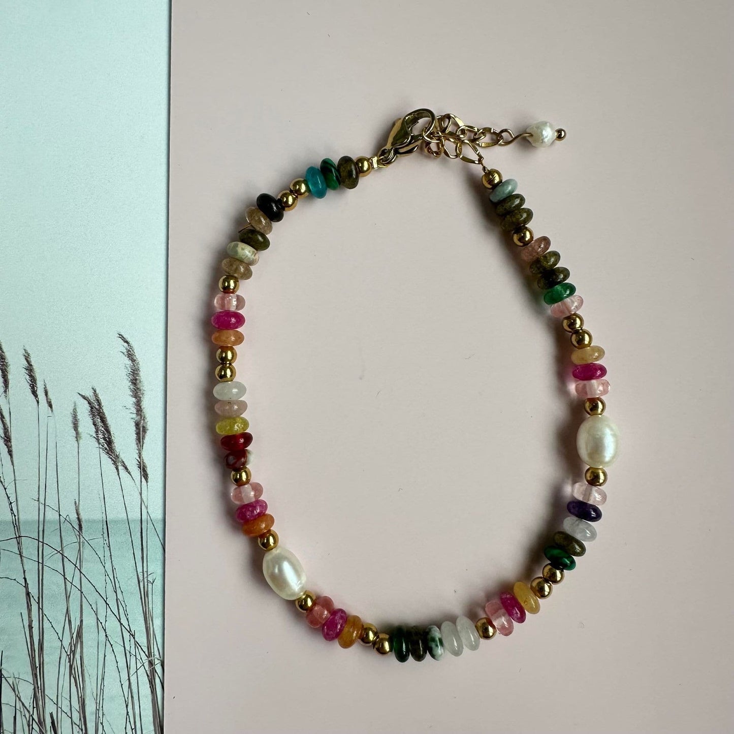 Armbånd Rihanna m. Ferskvandsperler - VIAMAJA.DK