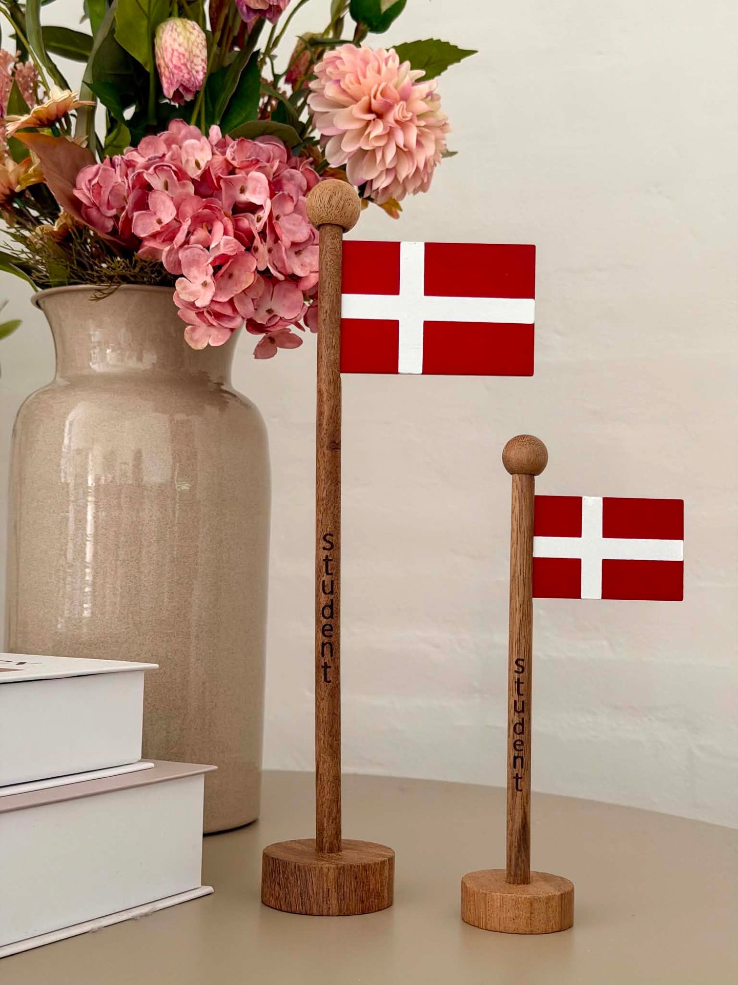 Flagg Student wood - Flere størrelser
