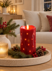 LED Blokklys JUL TWINKLE - 12,5 cm