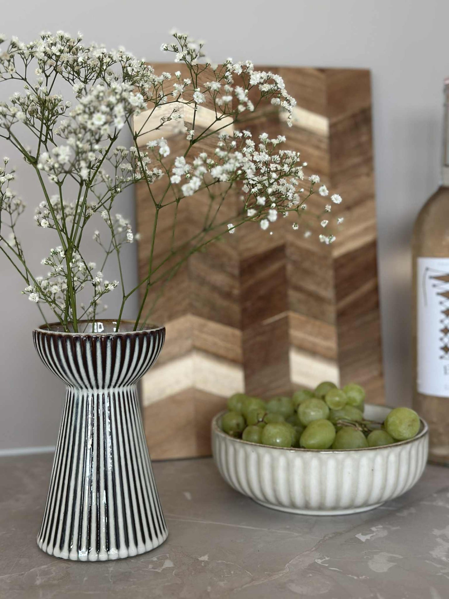 Hyasintvase VIGA - Grå