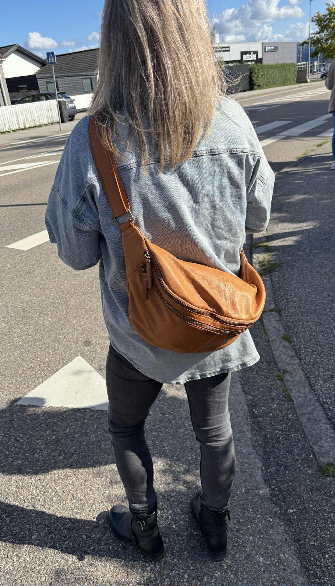 Bumsekk Jina Stor Cognac