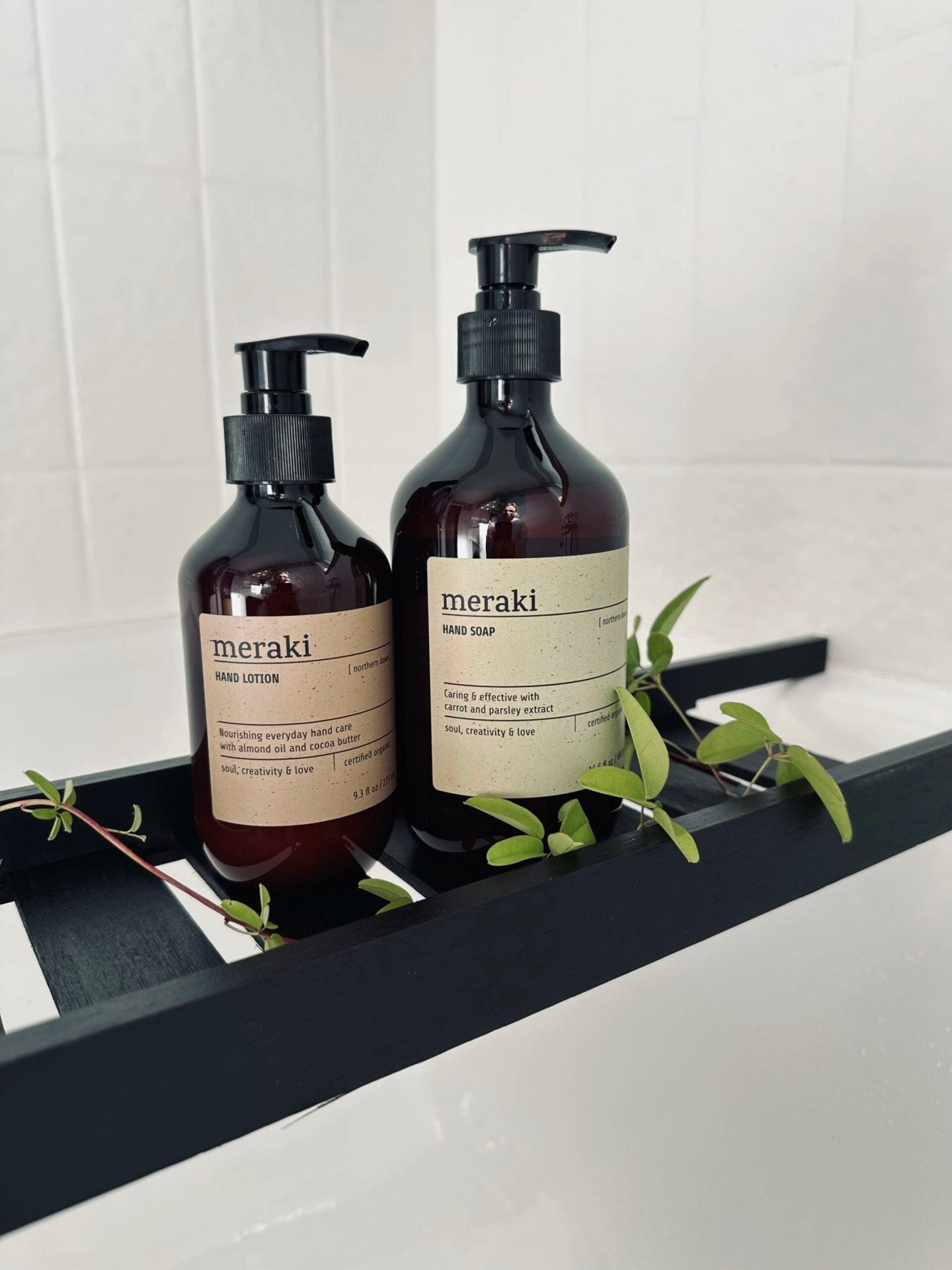 Badekar hylde – Black - VIAMAJA.DK