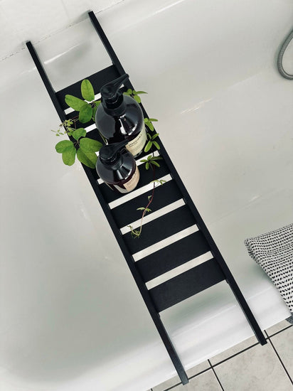 Badekar hylde – Black - VIAMAJA.DK