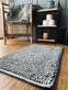 Bademåtte Grå DOTS 60x120cm - VIAMAJA.DK