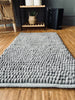 Badematte Grå DOTS 60x120cm