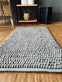 Bademåtte Grå DOTS 60x120cm - VIAMAJA.DK