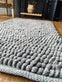 Bademåtte Grå DOTS 60x120cm - VIAMAJA.DK