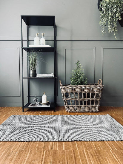 Bademåtte XL Grå 60x120cm - VIAMAJA.DK