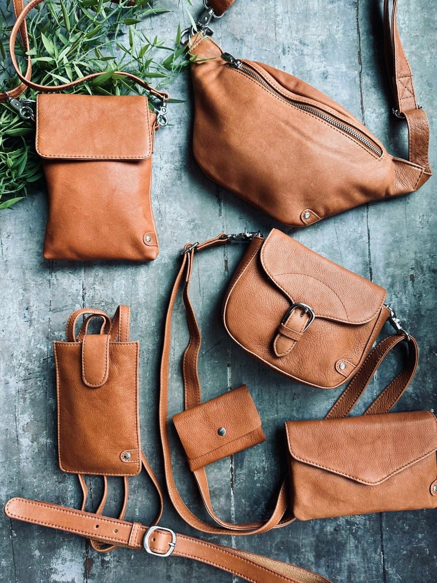 Bælte Aura cognac – 85 cm - VIAMAJA.DK