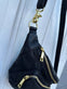 Bæltetaske CLASSY - Black / Gold - VIAMAJA.DK
