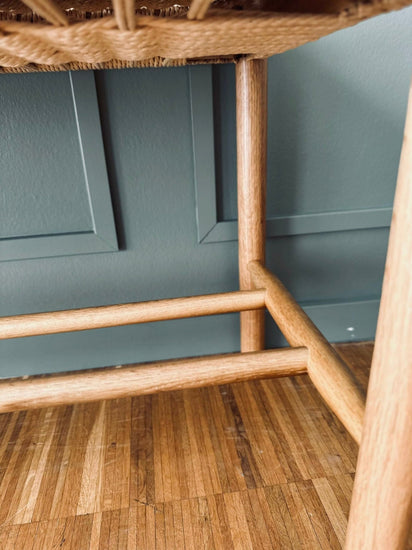 Bænk Eg natur - 90 cm - VIAMAJA.DK