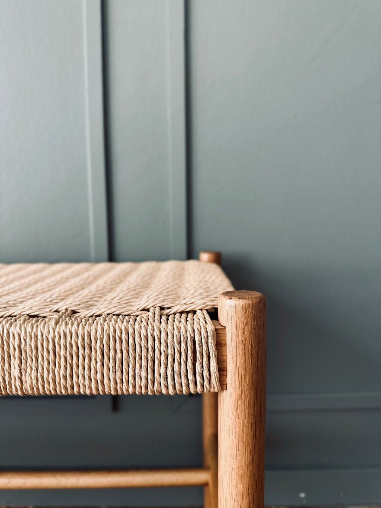 Bænk Eg natur - 90 cm - VIAMAJA.DK