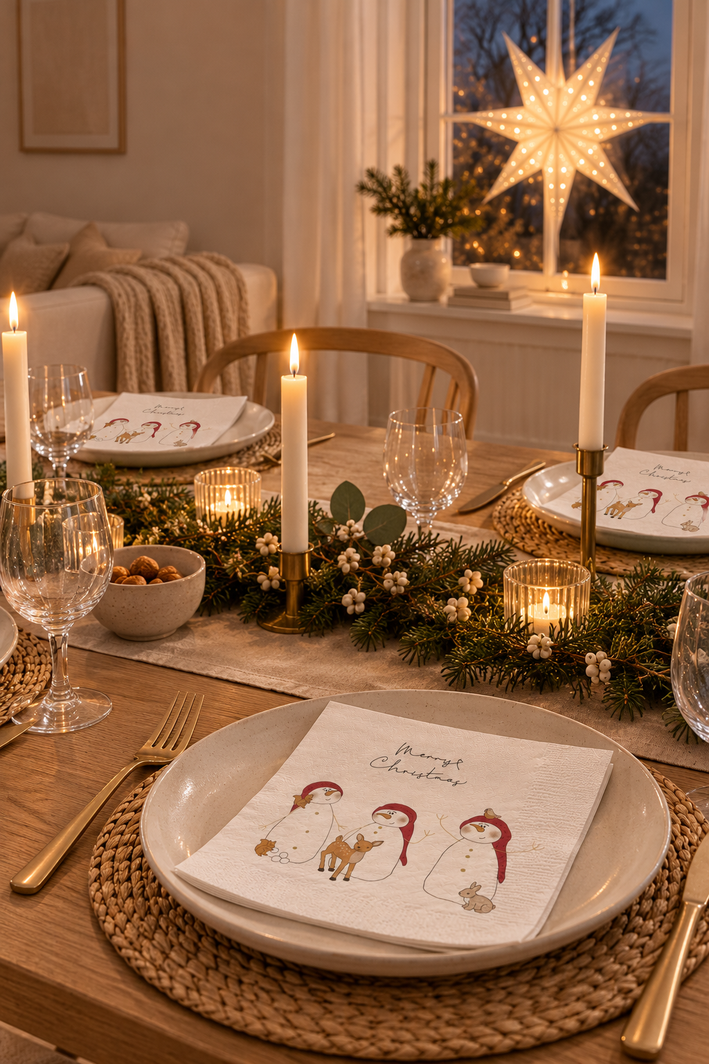 Servietter Jul - 20 stk.