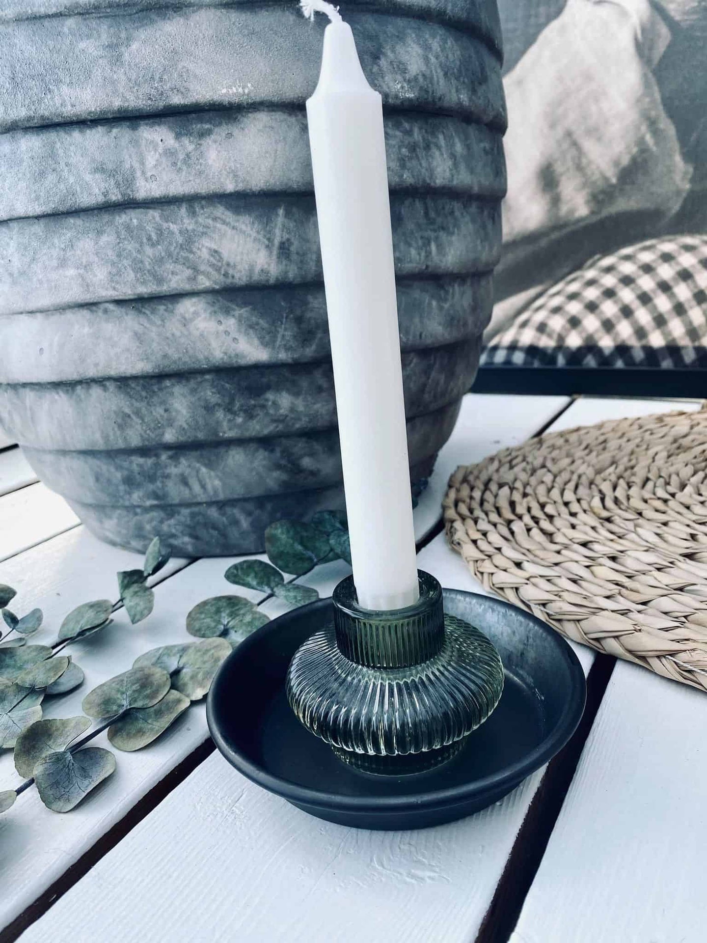 Bakke – Black Zink – Ø14cm - VIAMAJA.DK