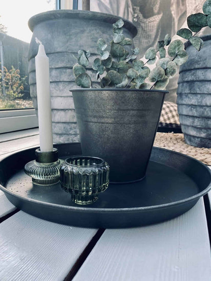 Bakke - Black Zink - Ø38 - VIAMAJA.DK