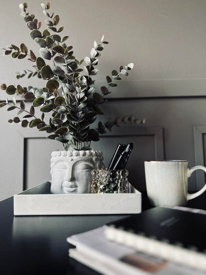 Bakke i beton look - Stor STONE - VIAMAJA.DK